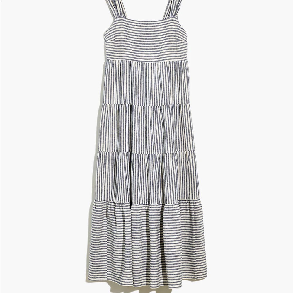 Madewell tiered maxi dress